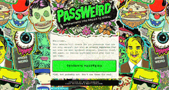 Desktop Screenshot of passweird.com